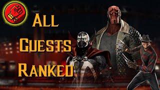 All 13 Mortal Kombat & Injustice Guest Characters Ranked!