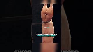 SWORD breaks during test leaving everyone SPEECHLESS  | Sword-making