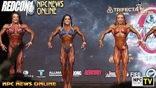 2022 IFBB Pro League Figure Olympia Friday Prejudging Comparisons 4K Video