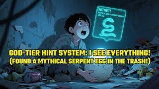 Awakened a GOD-TIER Hint System: I See EVERYTHING! (Found a Mythical Serpent Egg in the TRASH!)