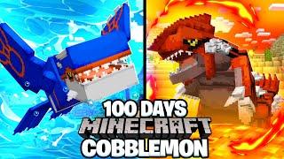 I Spent 100 Days in Cobblemon's Most DEADLY Server!!