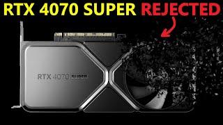 RTX 4070 SUPER BAD Sales Leak: Gamers want more than 12GB! (+ AMD RX 7900 XT $749 Price Drop)