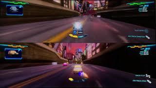 Cars 2 The Video Game | Professor Z Vs Victor Hugo-Vista Run |