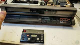 Hitachi VCR with detachable remote (VT-63 from 1985)