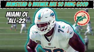 Film Breakdown: The Miami Dolphins OL Dominated the Bills Front | Aaron Brewer | Terron Armstead