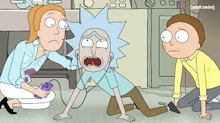 Tiny Rick Tries To Kill Regular Rick | Rick and Morty | adult swim