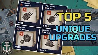 Top 5 Must Have Unique Upgrades in World of Warships