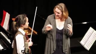 Australian World Orchestra Violin Master Class Part 1