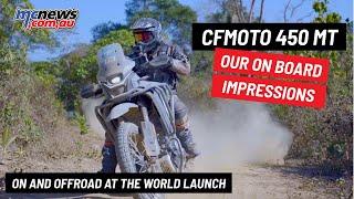 CFMoto 450MT review - onboard impressions