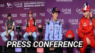 Press Conference MotoGP, Acosta brutal questions,Pecco and Martin's Horrifying Answers Ahead of Race