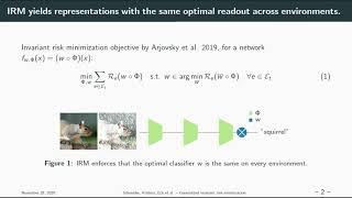 [PreReg@NeurIPS'20] (57) Generalized Invariant Risk Minimization