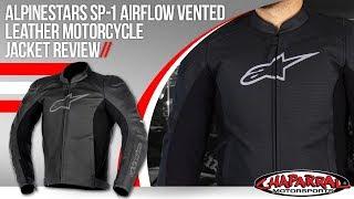 Aplinestars SP-1 Airflow Vented Leather Jacket Review - ChapMoto.com