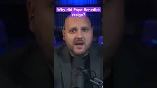 Why Did Pope Benedict Resign? #religion #pope #shorts