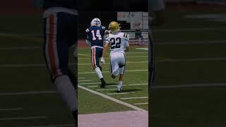 Nate Calderon with the TD against St. Francis.