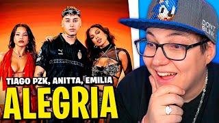 BOFFE REACCIONA a TIAGO PZK, ANITTA, EMILIA: "ALEGRIA"