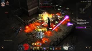 Diablo III 2.4.3 축망성전사(hammerdin) 군마질주_90단_1280렙