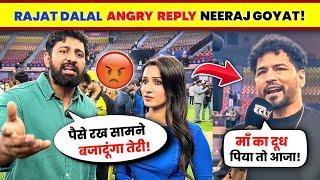 OMG! Rajat Dalal Angry Reply To Boxer Neeraj Goyat Why?| Rajat Dalal Vs Neeraj Goyat Controversy