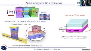 Prof. Jairo Sinova : Emergent Antiferromagnetic Spintronics