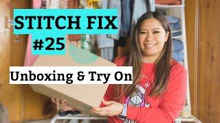 STITCH FIX #25 UNBOXING AND TRY ON fashion for petite women