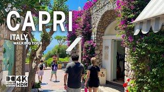 Everyone Has to Visit This Island | Experience a Short Walk in Capri in 4K HDR