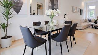 Stylish Dining Room Decorating Ideas 2025 Modern Dining Table & Living Room Interior Design Trends