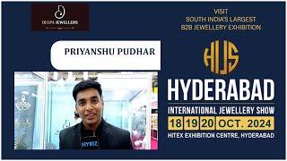 Priyanshu Pudhar | South India's Largest B2B Jewellery Exhibition | HIJS 2024