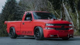 Slaying “CODE RED” my all wheel drive drift truck. My tribute to KEN BLOCK!