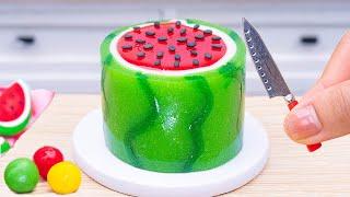 Amazing Watermelon Cake | Best Miniature Watermelon Cake Decorating Ideas  Best Cake Moments