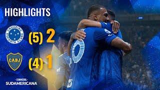 CRUZEIRO vs. BOCA JUNIORS | HIGHLIGHTS | CONMEBOL SUDAMERICANA 2024