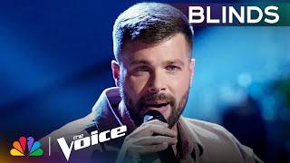 Zach Foreman Tells His Story Covering "Eight Second Ride" | The Voice Blind Auditions | NBC