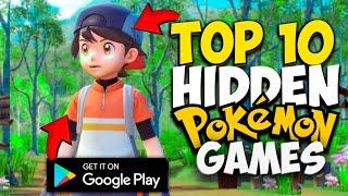 Top 10 Latest Pokemon Games For Android & Ios 2024