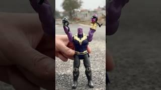 Thanos vs Venom & Peaceful Warrior: Who Wins? | Marvel toys  #marvaltoys #thanos #venom