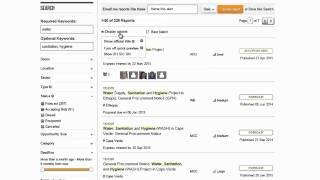 Find tenders & grants and contact a researcher