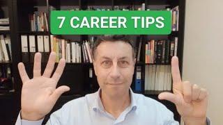 7 CAREER TIPS FOR YOUNG PROFESSIONALS (BEST CAREER ADVICE!!!)