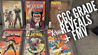 CGC Unboxing of Modern Key Comics — Grade reveals and FMV! 