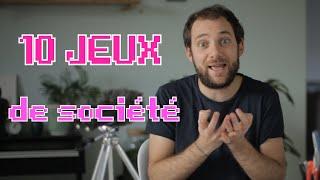 Mes 10 jeux de société préférés