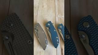 Lights, camera, action… Hinderer collection action. #knife #edc #edcknife #knives #everydaycarry