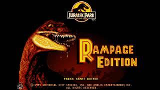 Jurassic Park, Rampage Edition: SEGA Genesis - Raptor (Blue) 4K [Re-upload]