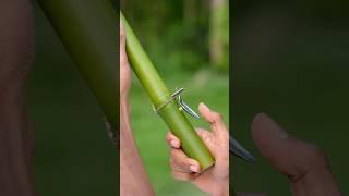 Colourful Balloons crafts with Green Bamboo #diy #bamboo #creation #shorts