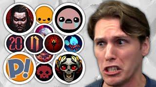 Jerma Struggling in Various Roguelike Games for One Hour