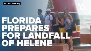 Florida prepares for the landfall of Hurricane Helene