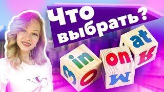 Предлоги места в Английском 0+