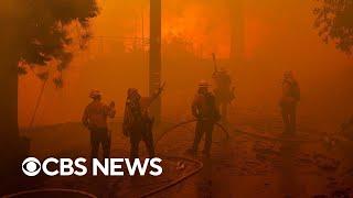 Latest news on West wildfires as suspect in Line Fire faces arraignment