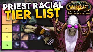 THE ONLY Priest RACIAL Tier List you need for SoD PvP