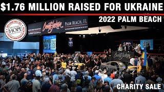 CHARITY SALE - $1.76 Million Raised for Ukraine - BARRETT-JACKSON PALM BEACH