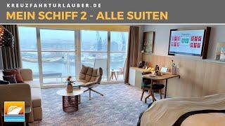 Neue Mein Schiff 2 - Alle Suiten im Überblick