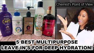 5 BEST MULTIPURPOSE LEAVE IN CONDITIONERS FOR DEEP HYDRATION | TYPE 4 NATURAL HAIR