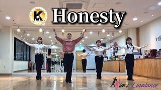 Honesty Linedance 킴스라인댄스 안무반 [Choreo: Heejin Kim, Hyangim Kim & Eunjeong Jeong]