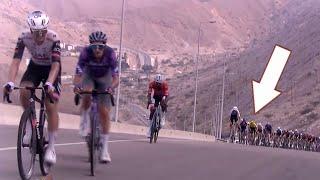 Jay Vine Launches on Crazy Steep Highway Climb | Muscat Classic 2025