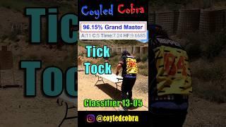 CZ Shadow 2 96% Tick Tock Classifier 13-05 USPSA #callofduty #competition #tiktok #ticktock